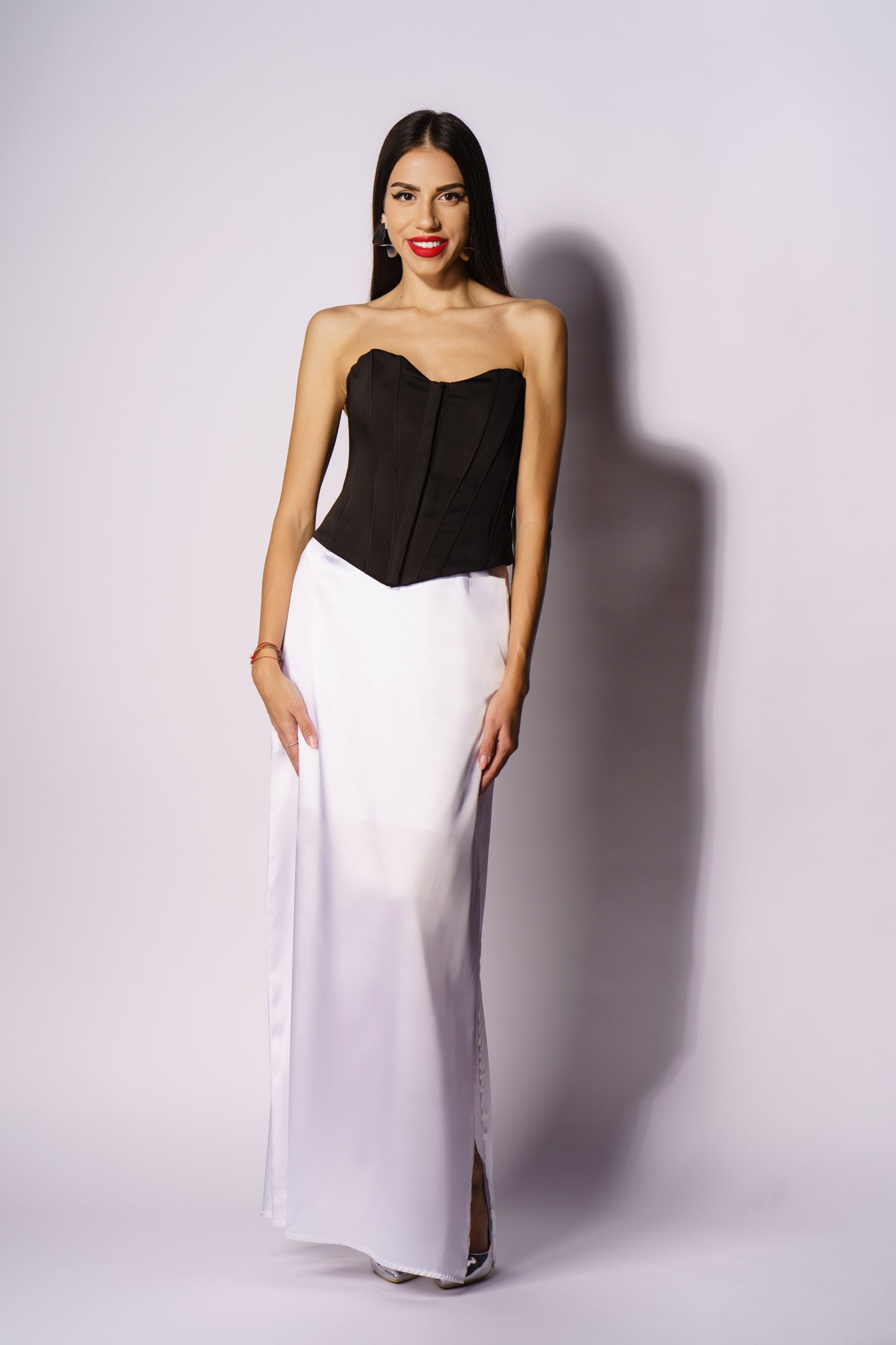 Fusta - Jupe Blanche Maxi