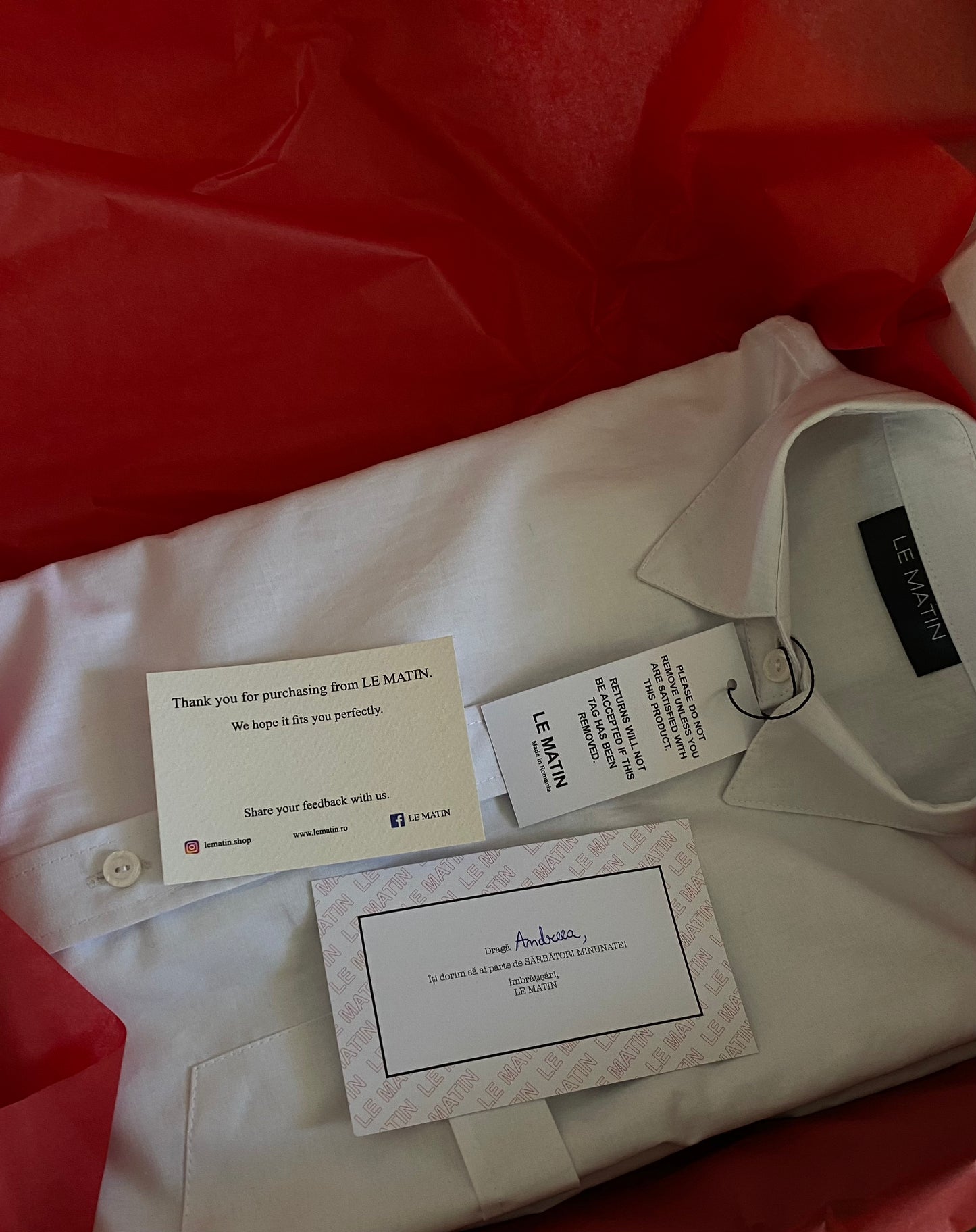 Camasa - La Chemise Blanche