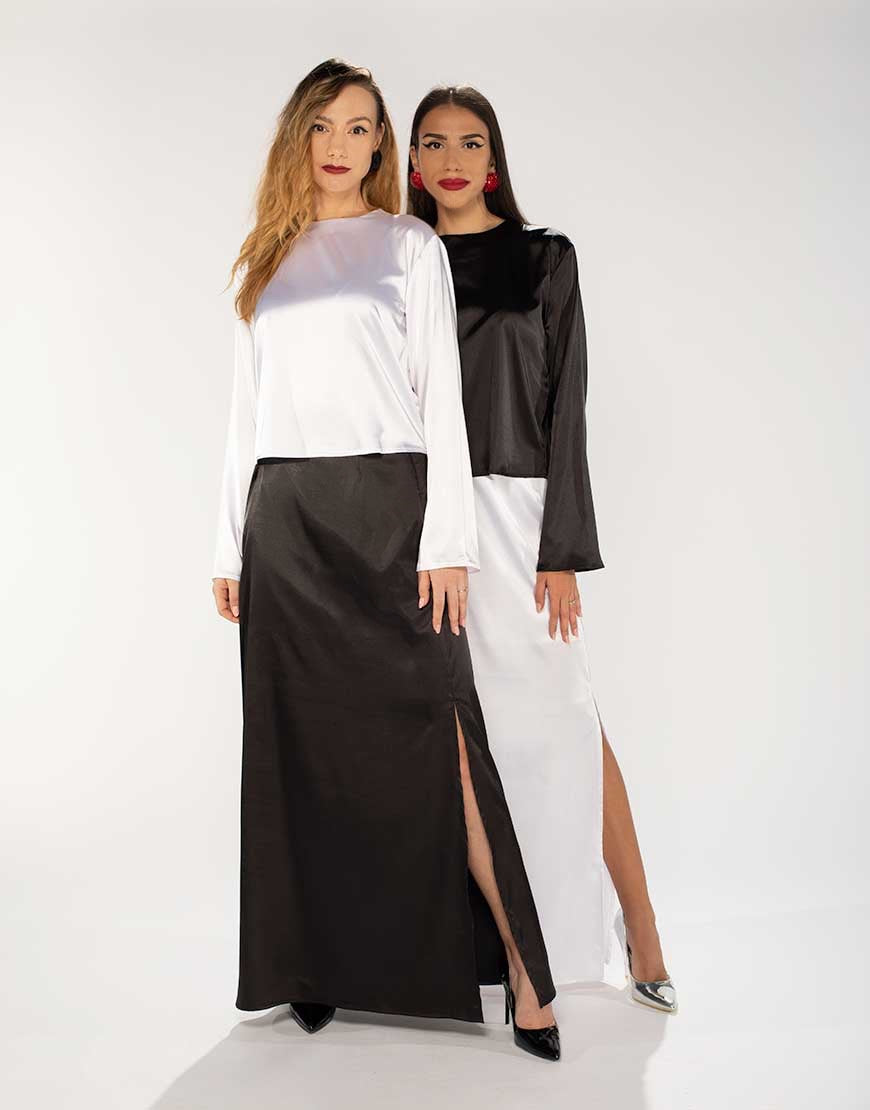 Fusta - Jupe Blanche Maxi