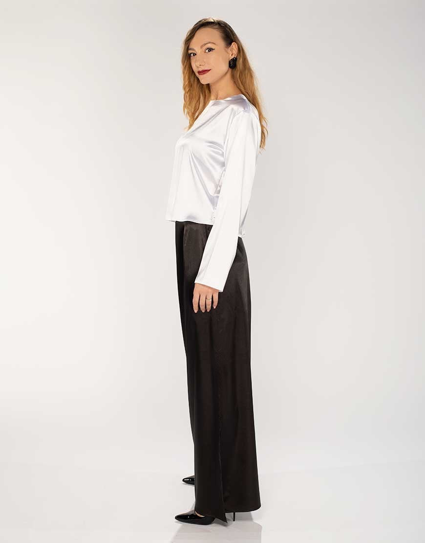 Fusta - Jupe Noire Maxi